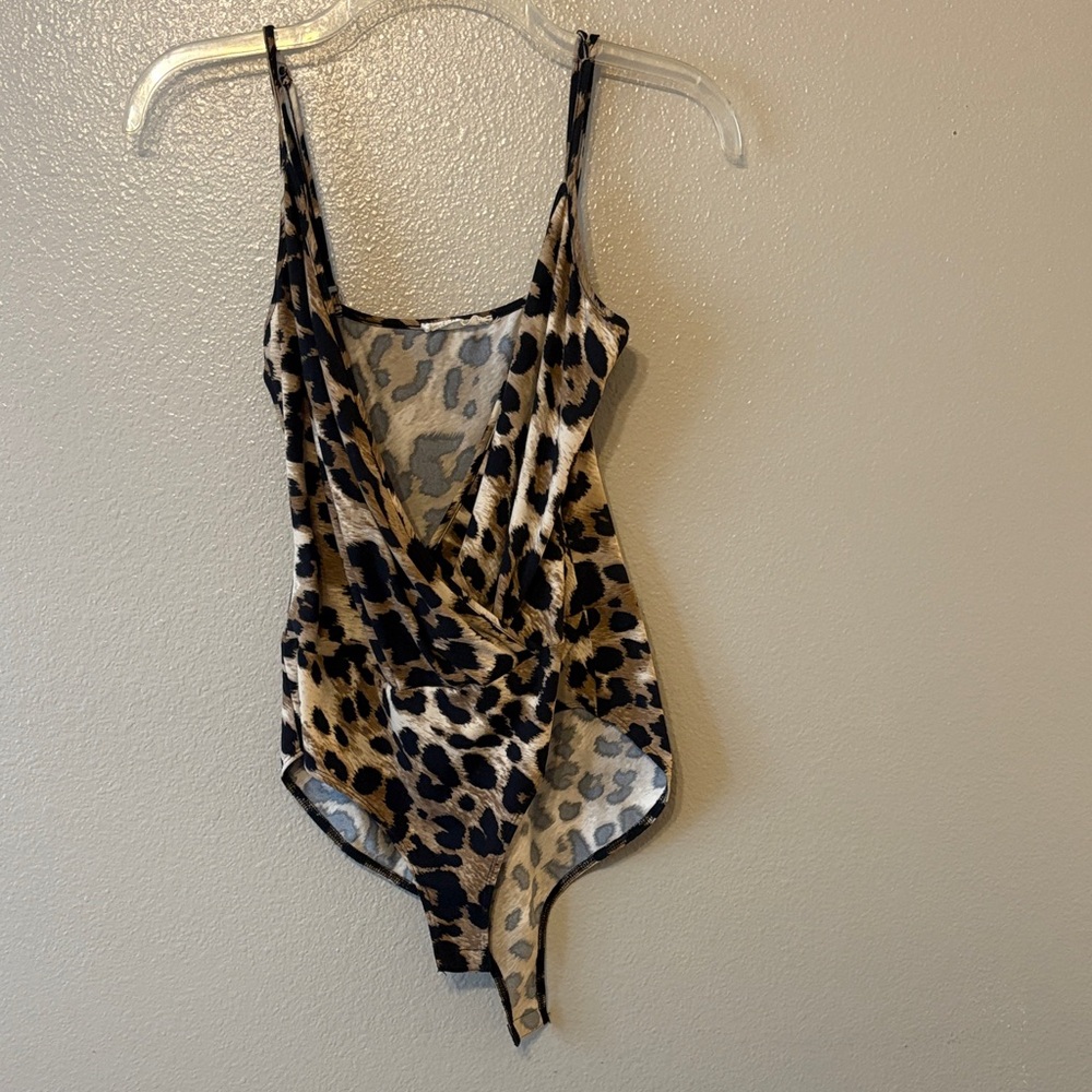 Bear Dance Animal Print Top